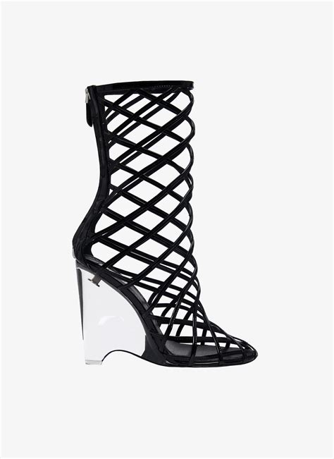 ysl cage booties|BOOTS .